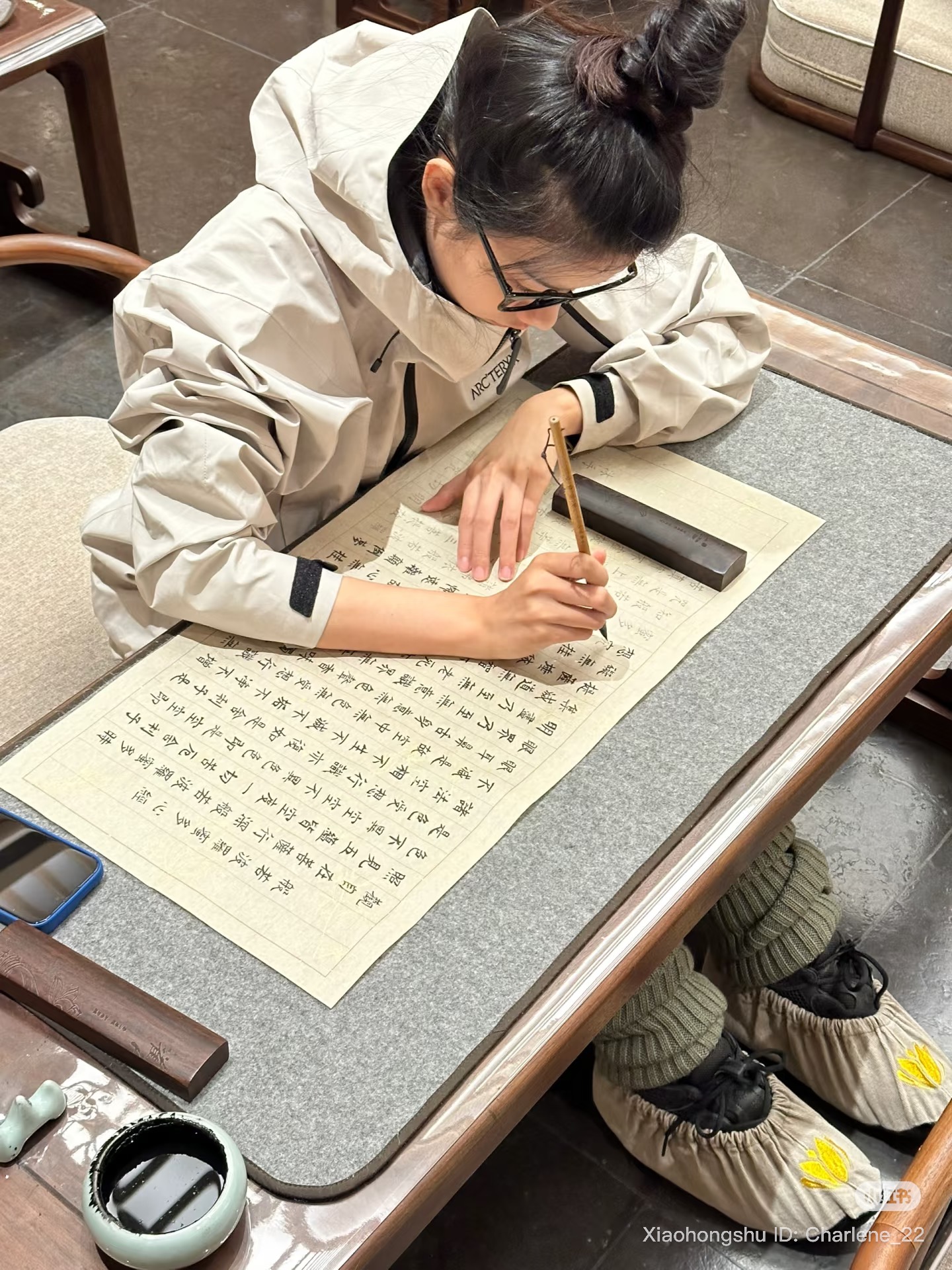 putuo- guanyinfajie,calligraphy activity