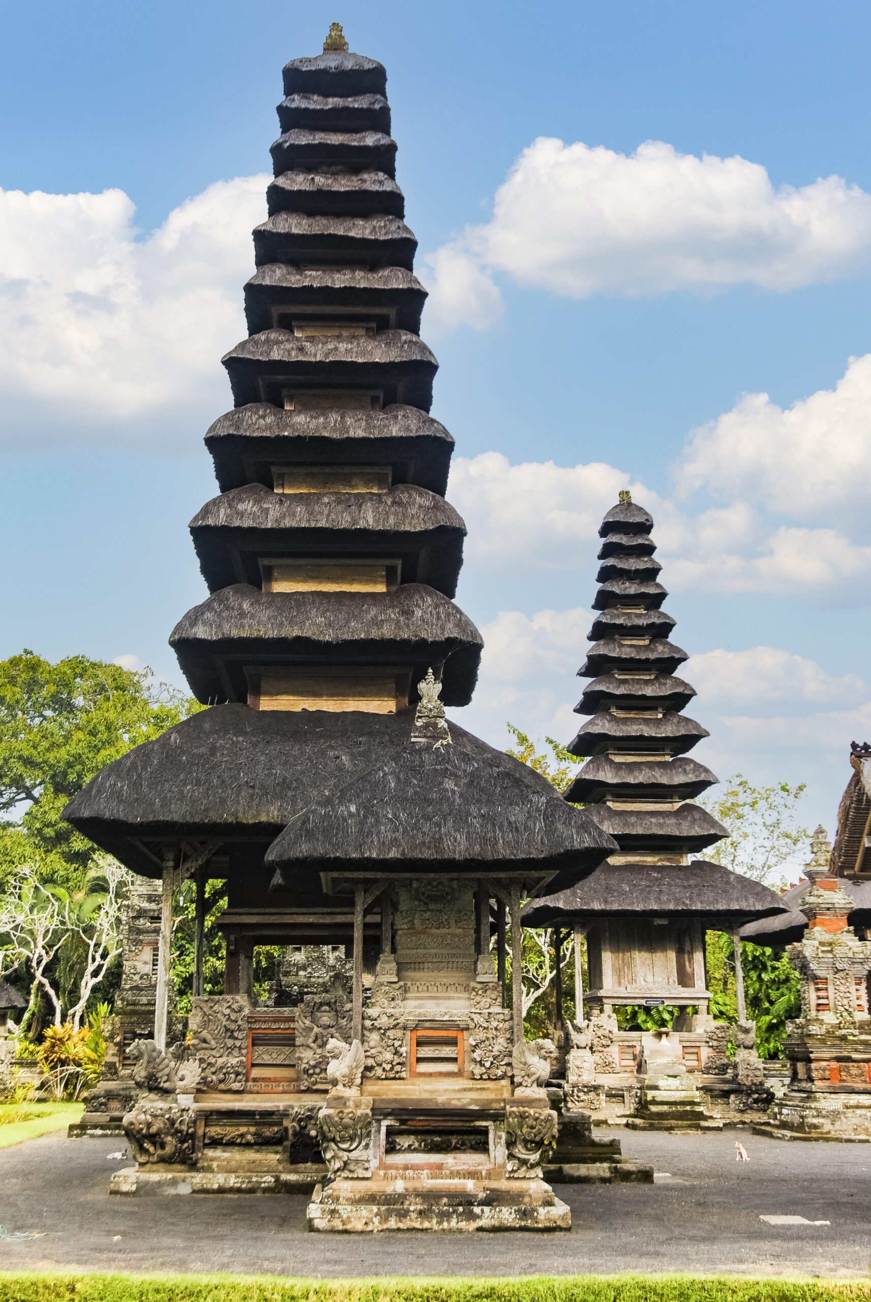 Pura Taman Ayun is a compound of Balinese temple and garden with water features located in Mengwi subdistrict in Badung Regency, Bali, Indonesia.